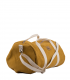 SPORT AND TRAVEL BAG "WEEKENDER" ECO SUEDE YELLOW