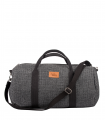 SPORT AND TRAVEL BAG "WEEKENDER" FABRIC GREY
