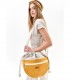 CROSSBODY BAGS ECO SUEDE FADED YELLOW