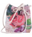 Small basic fabric handbag flowers