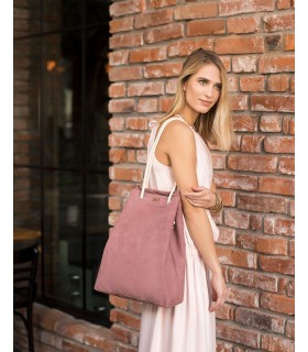 Basic me 15 fabric handbag - pink