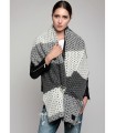 Woolen scarf three gray colors