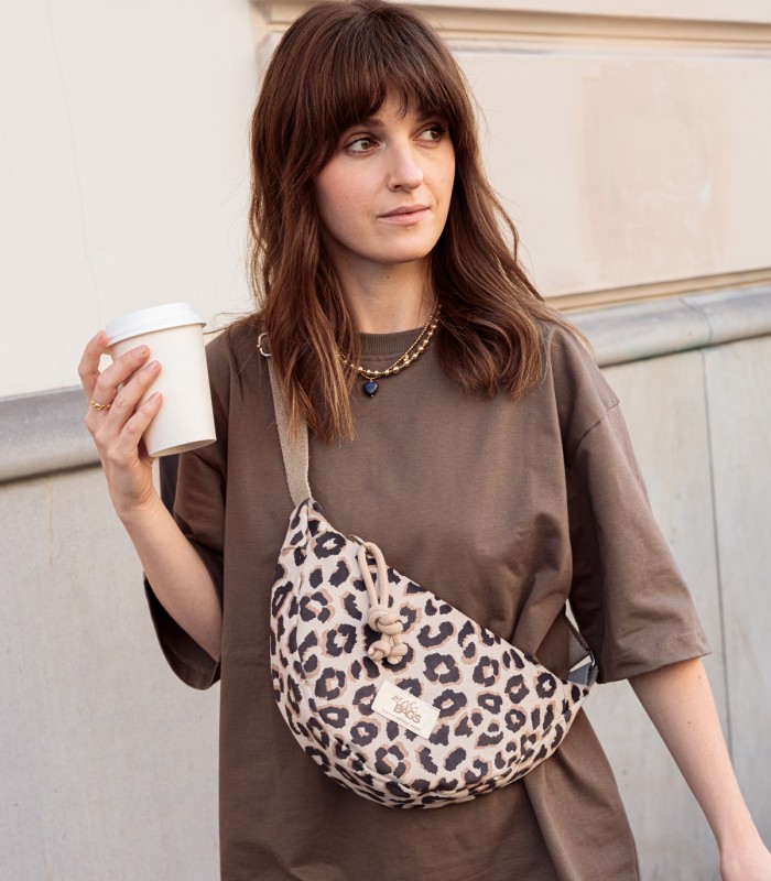 Torebka crossbody w panterkę Wild