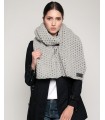 woolen scarf gray
