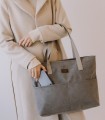 Torebka shopper na ramię Pocket, taupe